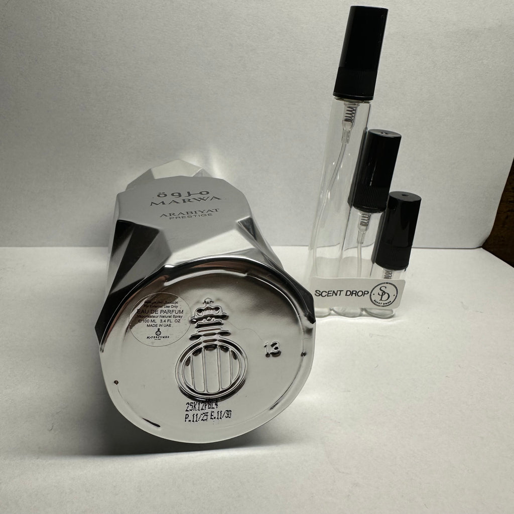 Arabiyat Prestige Marwa | Genuine Fragrance Sample | 2ml / 5ml / 10ml