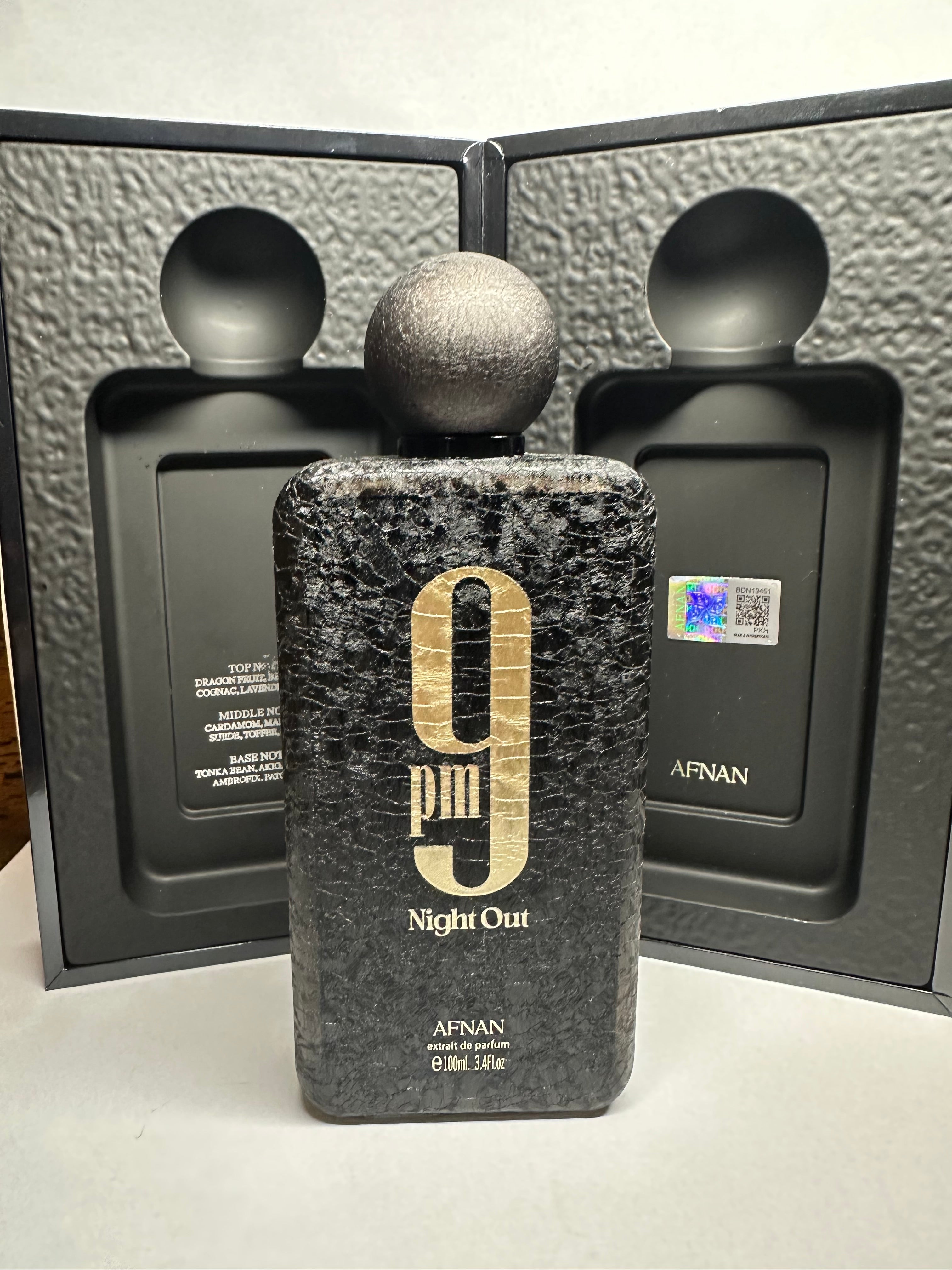 Afnan 9pm Night Out | Genuine Fragrance Sample | 2ml / 5ml / 10ml