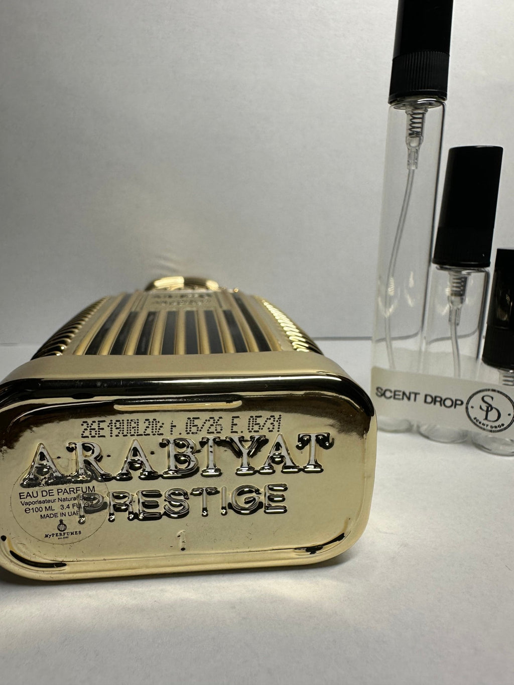 Arabiyat Prestige Aristo Eau De Parfum Sample | Inspired By Ingenious Ginger | 2ml 5ml 10ml Decants - ScentDrop
