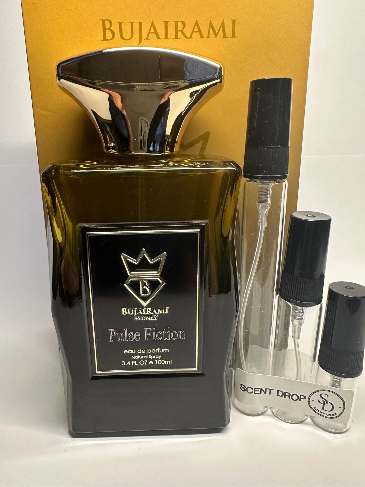 Bujairami Pulse Fiction Eau De Parfum Sample - ScentDrop