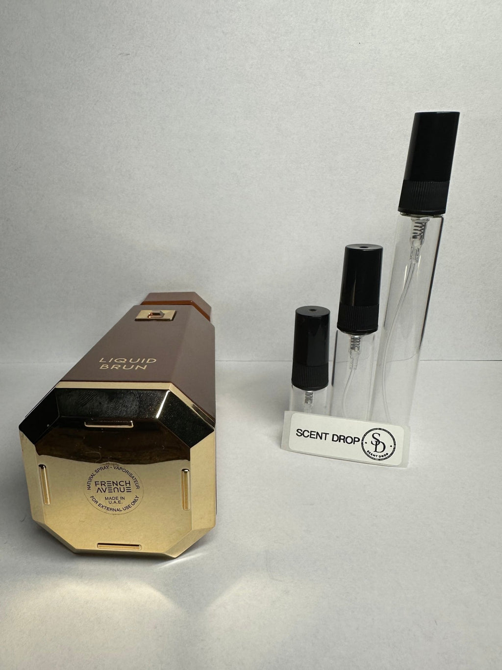 French Avenue Liquid Brun Eau De Parfum Sample| Inspired By Althaïr | 2ml / 5ml / 10ml Decants - ScentDrop