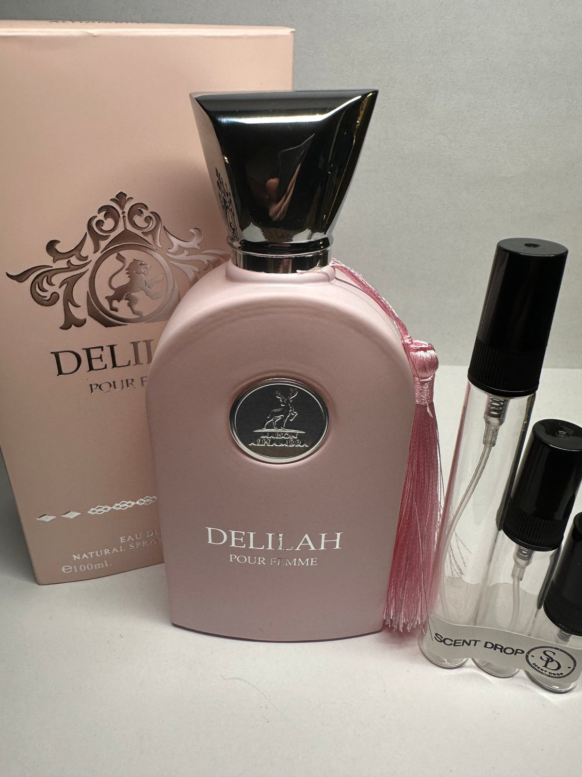 Maison Alhambra Delilah Eau De Parfum Sample | Inspired By Delina | 2ml 5ml 10ml Decants - ScentDrop