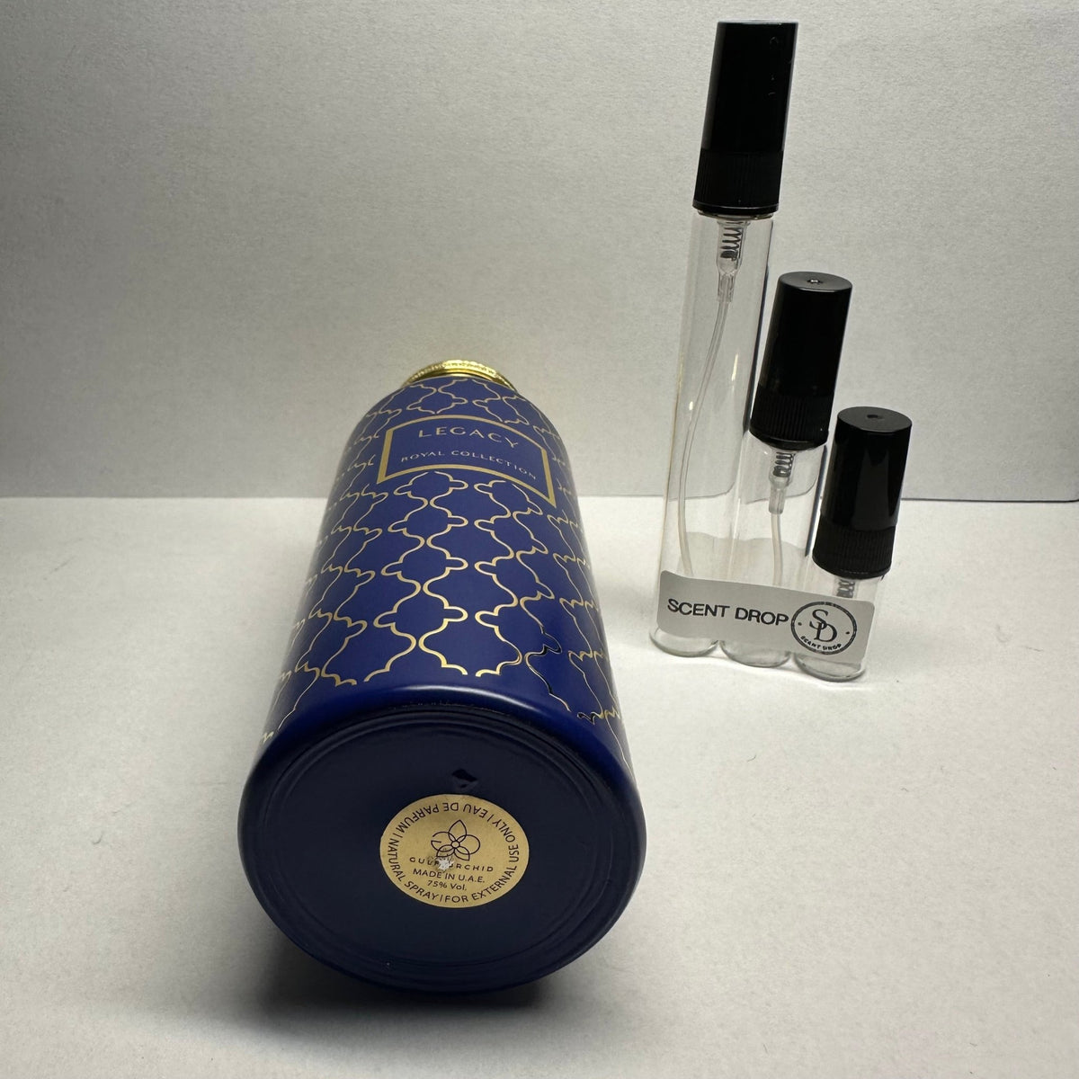 Maison Asrar Legacy Eau De Parfum Sample | Inspired By Blue Talisman | 2ml 5ml 10ml Decants - ScentDrop